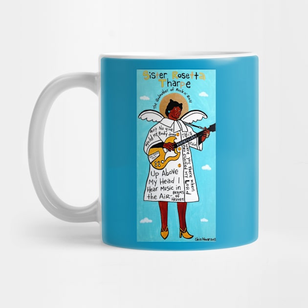 Sister Rosetta Tharpe by krusefolkart